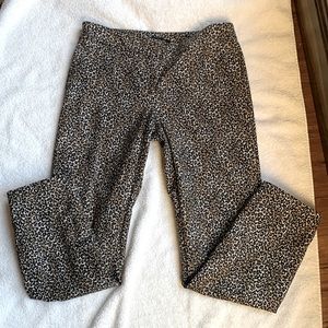 White House Black Market Cheetah Pants